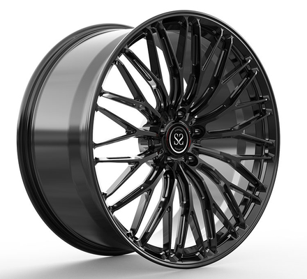 22x10.5 dan 22x11 Gloss Hitam 1-PC Folded Rim Untuk BMW X5