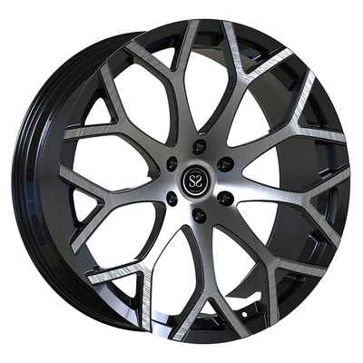 Infinite QX80 2023 Hitam Mesin Wajah 22x10 1 Piece Wheels