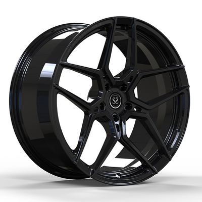 21x9.0 21x10 5x120 roda tempa Gloss Hitam Untuk Tesla Model X