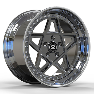 Ford GT 21x13 dan 20x9.5 Big Lip 2 Piece Forged Wheels