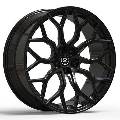 24X10.5 5x112 Gloss Hitam 1 Piece Wheels Forged Untuk BMW X7