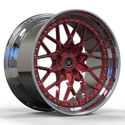 18x9.0 Custom 2 Piece Forged Wheels Untuk 1993 Opel Calibra Turbo