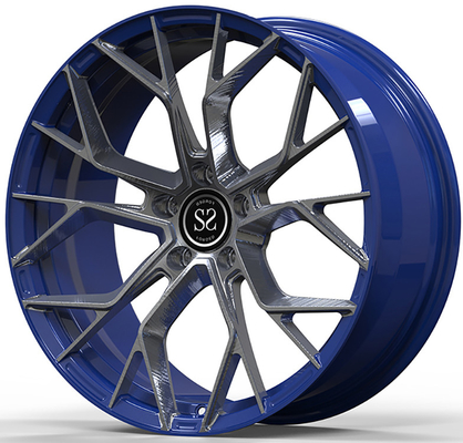 Gun Metal 1 Piece Forged Wheels Aluminium Alloy Rims 18 23 Inches Untuk Auid RS6