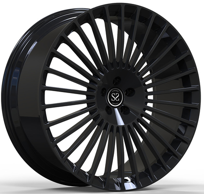 23x10 ET33/5x130/84.1 Gloss Black Rims Untuk Mercedes Benz Kelas G 2024