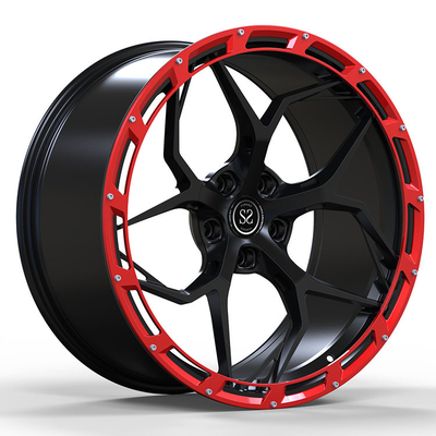 18x12ET +50/5×120.65/70.3 Custom Forged Rims Untuk Corvette c7