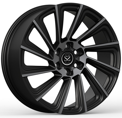 20x9.0/ET32/21/5x112/66.6 Kembar Gaya Digunakan Rims Gloss Hitam Untuk Audi allroad C7
