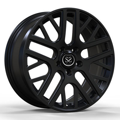 21x9.0ET10/21x10.5ET30/5x112/66.6 Gloss Black Forged Rims Untuk 2021 Benz CLS