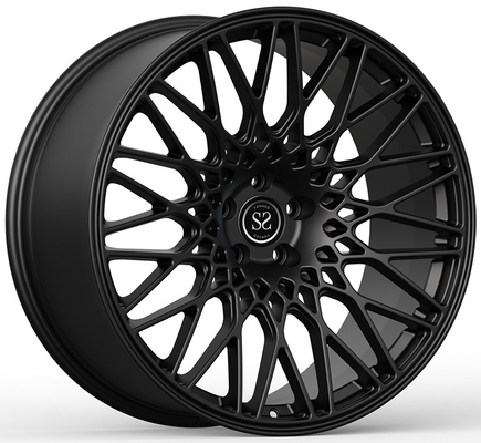 21x10ET15/21x11ET20/5x112/66.6 Roda Satin Hitam Dipalsukan Untuk Bmw M5 F90