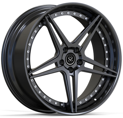 Velg Kustom Satin Black 22x10.5ET20/5x112/66.5 untuk Audi RS6 4G 2016