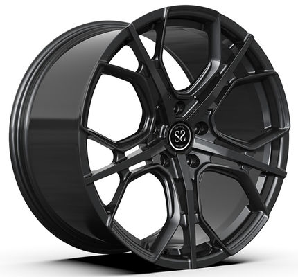 21x9.0 dan 21x10 Satin Hitam Satin Hitam Rims Dipalsukan Untuk Benz CLS
