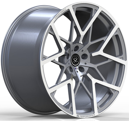 Velg Tempa 21x10ET15/21x11ET28/5x112/66.6 Grey Machined Face untuk BMW M5 f90