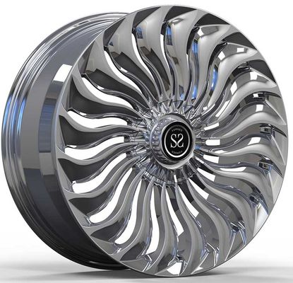 S500 W222 Chrome Custom 1PC roda tempa 20x8.5J