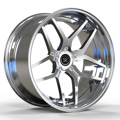 Velg Tempa 2 Potong BMW M3 G80 Chrome 21x10.5 dan 21x11.5
