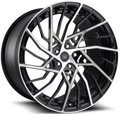 139.7mm PCD 19inch Forged Alloy Wheels Untuk Lamborghini Aventad 5x120 5x112 rims