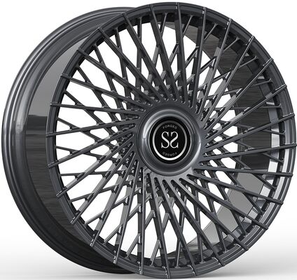 24x10/ET32/5x120/72.56 Gun Metal Custom 1-PC Forged Rim untuk 2025 Range Rover Sport