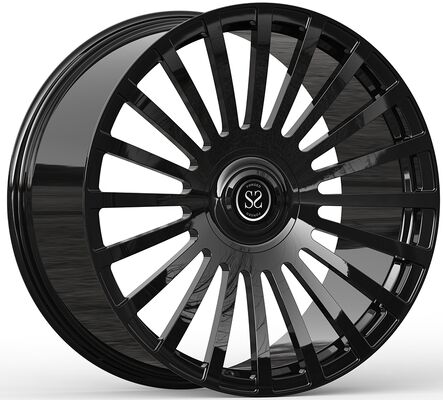 VELG TEMPAAN 1-PC FORGED KUSTOM 24x10 UNTUK BENZ G63 - HITAM MENGKILAP