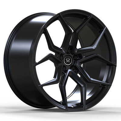 BMW X6 2023 23x10 dan 11 roda tempa Satin Hitam Disesuaikan