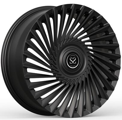 22x10.5J Floating Cap Satin Black 1-PC Forged Rims untuk G class 6.3 amg 2020