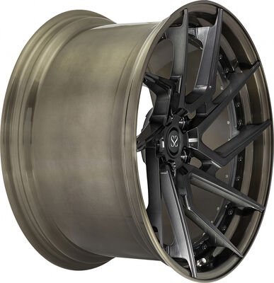 Tuning Style Universal Custom 2-PC Forged Rims 5x112 untuk BMW