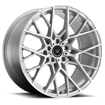 18 19 inci terhuyung-huyung putih ditempa aluminium alloy auto sport rims wheel