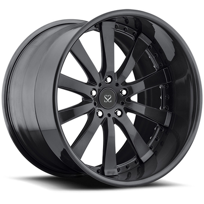 PCD 139.7mm 21inches 2-Piece Forged Wheels Untuk McLaren 650 5x112 5x120 5x114.3