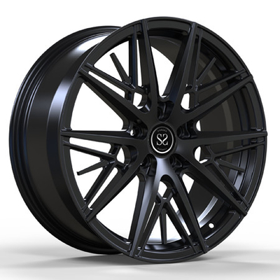 Satin Black 21 Inch 5x120 5x112 Deep Dish Alloy Wheels Untuk M5 M6