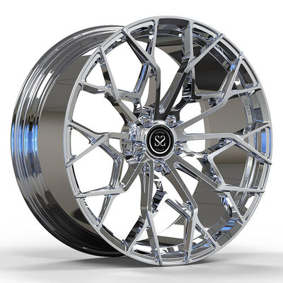 SS1023 20 Inch Staggered 1 PC Polish Bmw Oem Forged Alloy Wheels Untuk M5 5x112