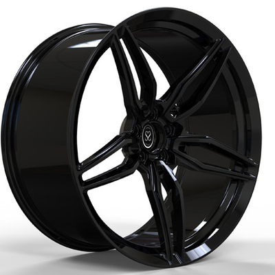 Gloss Hitam Gun Metal 1 pc Kustom Ditempa Roda Untuk Mercedes Benz Glc 22x9 22x10.5 Pelek Paduan Terhuyung