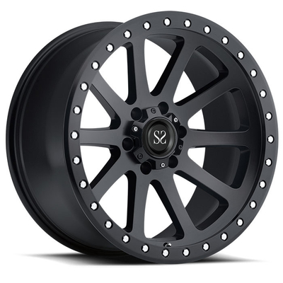 Kustom 20 22 24 Inch Heavy Duty 6 X 139.7 5 X 150 5 X 127 Matt Black 4 X 4 Forged Off Road Wheels