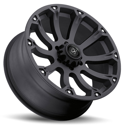 Kustom 6 X 139,7 5 X 150 5 X 127 Roda Aluminium Tempa 19 20 22 24 Inci Matt Black