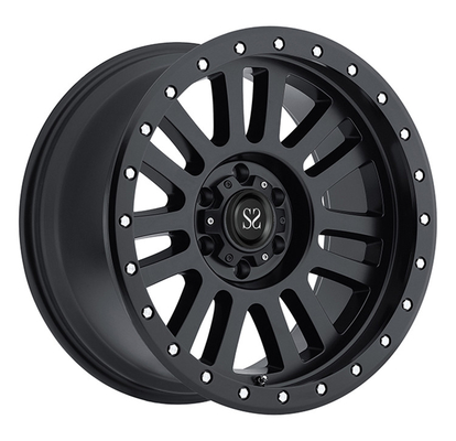 Kustom 18 19 20 dan 21 inci 6 X 139.7 Big Lip Black Forged Alloy Wheels Untuk Toyota Hilux