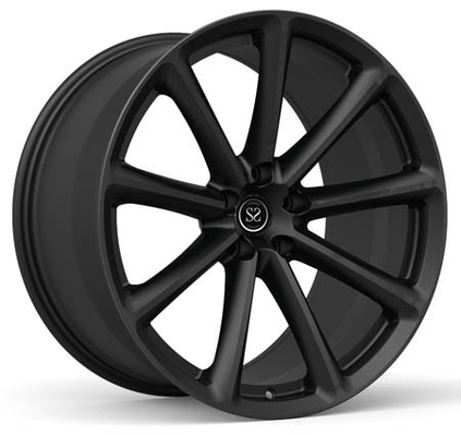 Pelek alloy monoblock hitam satin M550 1 buah 20 inci 21x9 21x10.5 roda tempa cekung dalam