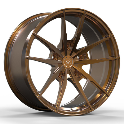 Monoblock Forged Car Alloy Wheels Harga 20x9 20x10 Staggered Transit Custom Sports Brushed Rims 1 Buah