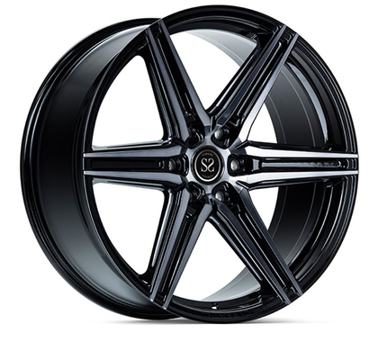 6 Spoke 1 Piece Forged Rims 5x112 2021 Inch Untuk Audi R8 Satin Black Machined