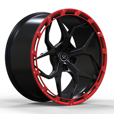Forged Matte Black 5x130 22 Inch Wheels Untuk G Class 6.3 Aluminium Alloy