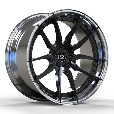 Custom 22 inci Hitam + dipoles 1-PC Rims Dipalsukan untuk MW X5 G05