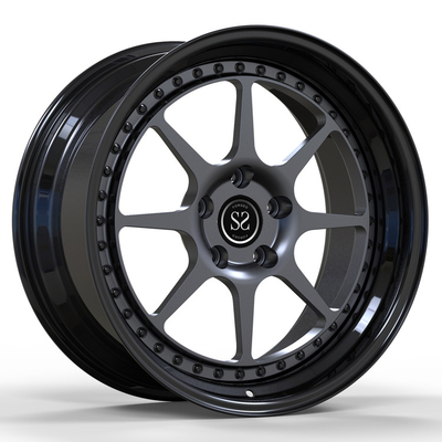 Pusat Roda Barel 2 Bagian Ditempa Matte Dark Grey 19inch 19x9 20inch 20x11