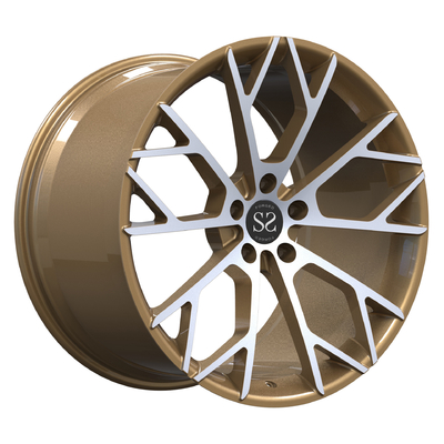 Untuk Lambor Aventador 1 PC Monoblock Perunggu Ditempa Roda Mesin 21 inci 21x13 Paduan Velg Mobil