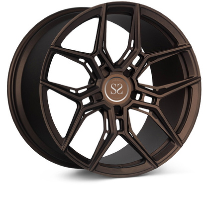 EVO4R Monoblock 1 Piece Forged Wheels Rims 18 Inch Untuk Mobil Mewah