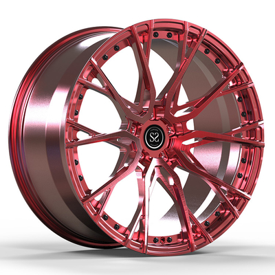 Lamborghini 24 23 22 21 20 139.7mm PCD 2 Buah Roda Ditempa Pola Baut 5x120 5x114.3