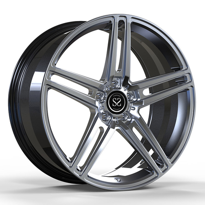 5x112 1 buah Roda Tempa Dengan Pola PCD Perak Untuk Mercedes GLS